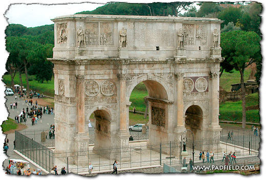 Arch Of Constantine, Rome