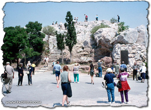 Areopagus Athens, Greece