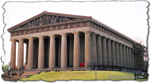 Parthenon in Nashville, Tennessee