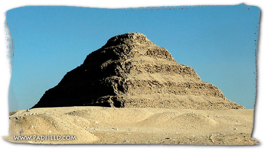 Step Pyramid at Saqqara, Egyp