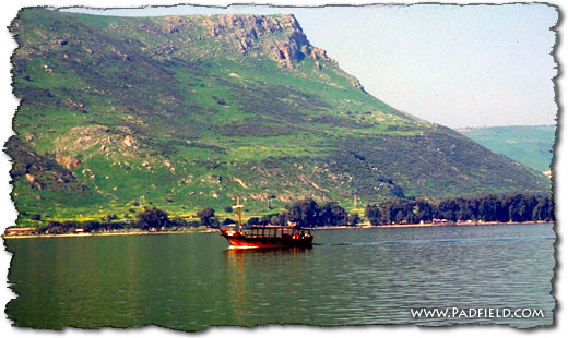 Sea of Galilee in Israel