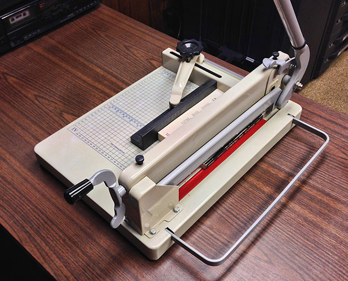 stack paper cutter